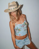 Rusty Howdy Cowboy Natural Straw Hat