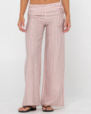 Rusty Rhysand Stripe Low Rise Pants