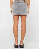 Rusty Mavericks Low Rise Mini Denim Skirt