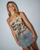 Rusty Mavericks Low Rise Mini Denim Skirt