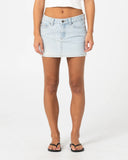 Rusty Mavericks Low Rise Mini Denim Skirt
