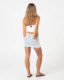 Rusty Mavericks Low Rise Mini Denim Skirt