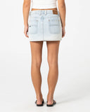 Rusty Mavericks Low Rise Mini Denim Skirt
