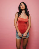 Rusty Shimmy Low Back One Piece Swimsuit