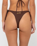 Rusty La Cabana Side Tie Brazilian Bikini Bottom