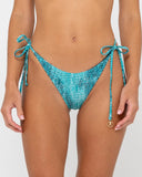 Rusty Viper Side Tie Midi Bikini Bottom