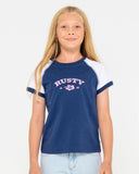 Rusty Riley Raglan Baby Tee Girls