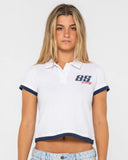 Rocky Mock Layer Polo Mini Tee