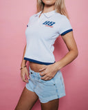 Rocky Mock Layer Polo Mini Tee