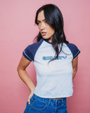 Rusty Archived Raglan Mini Tee