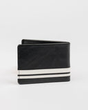 Rusty White Lines Leather Wallet