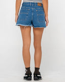 Rusty Penny Kick Flare Denim Short
