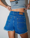Rusty Penny Kick Flare Denim Short