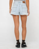 Rusty Penny Kick Flare Denim Short