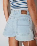 Rusty Penny Kick Flare Denim Short