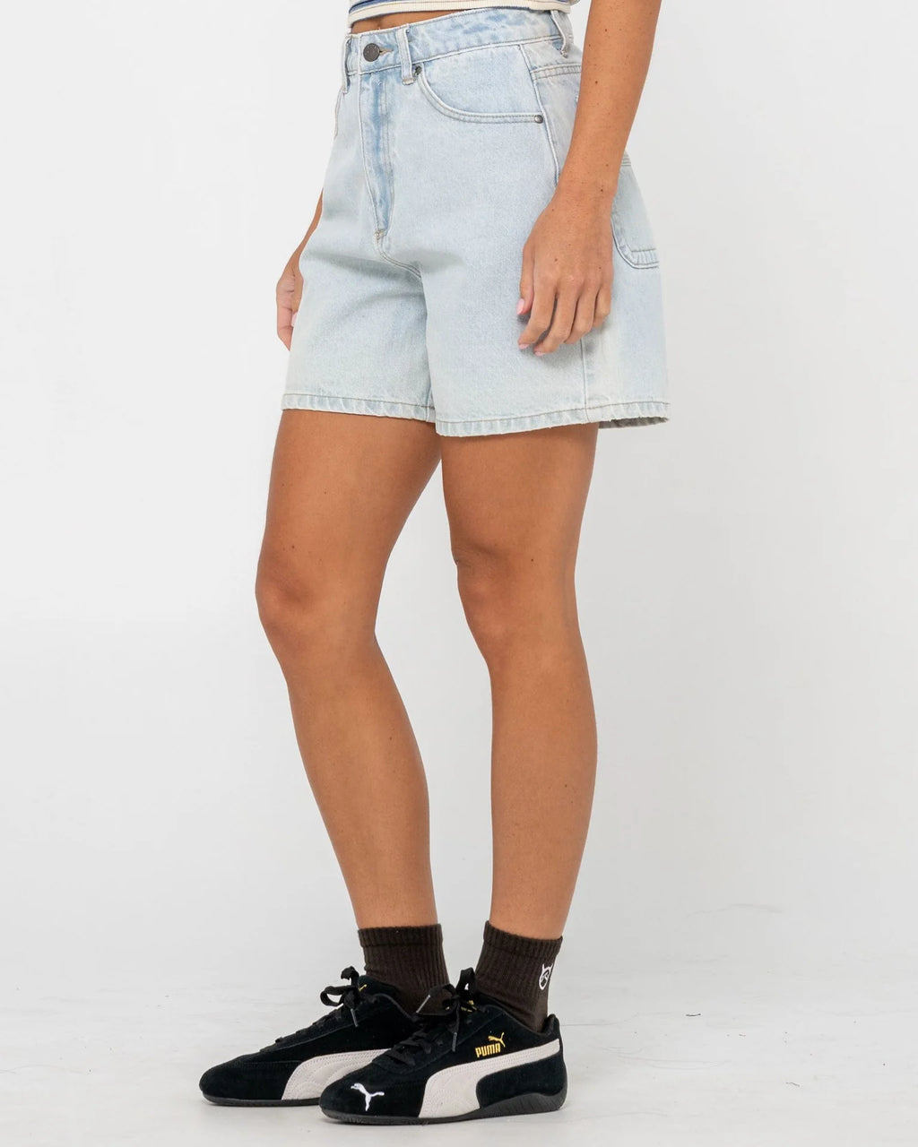 Rusty Cyprus High Denim Short