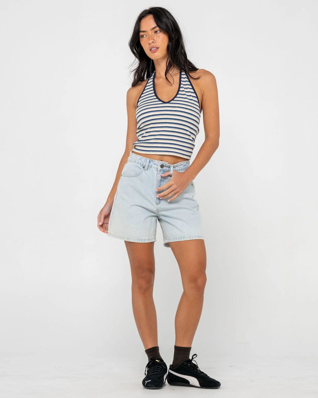 Rusty Cyprus High Denim Short