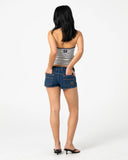 Rusty Lemmy Denim Micro Mini Shorts