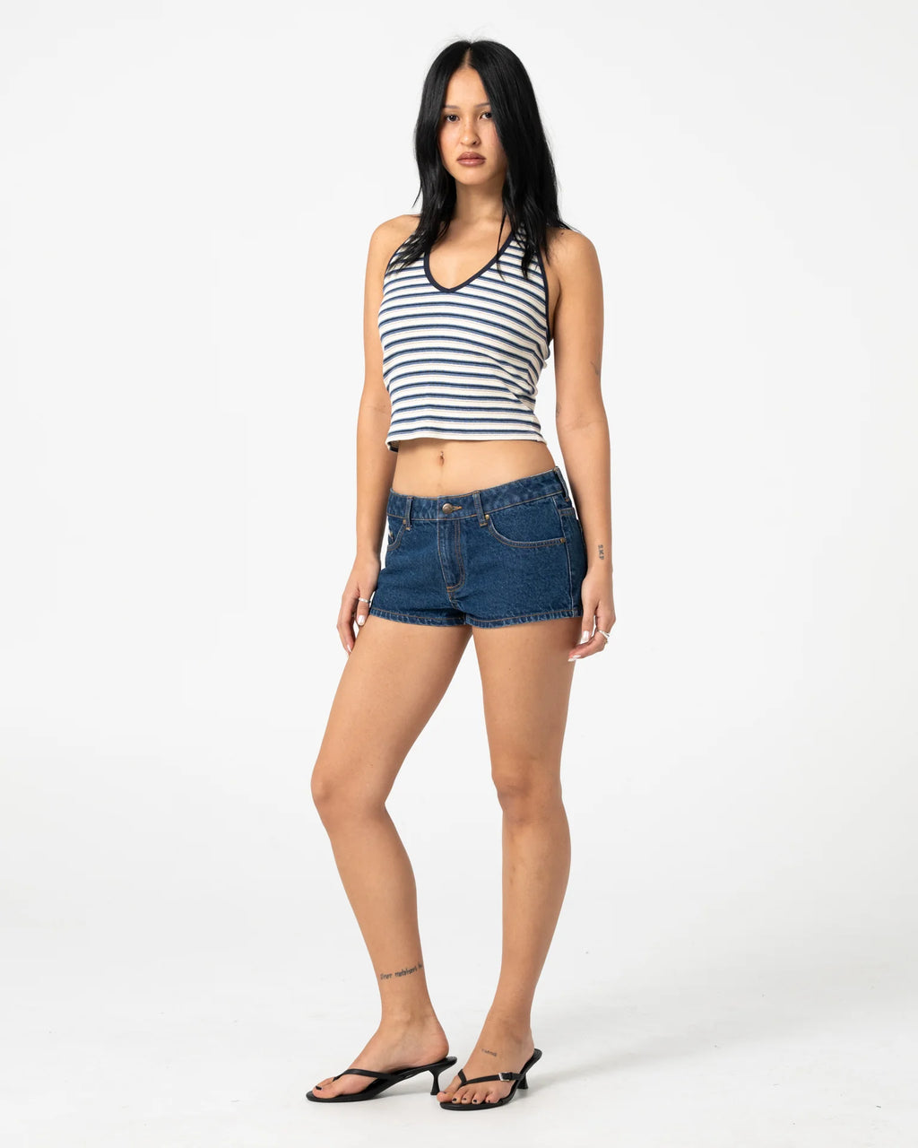 Rusty Lemmy Denim Micro Mini Shorts