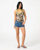 Rusty Lemmy Denim Micro Mini Shorts