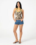 Rusty Lemmy Denim Micro Mini Shorts