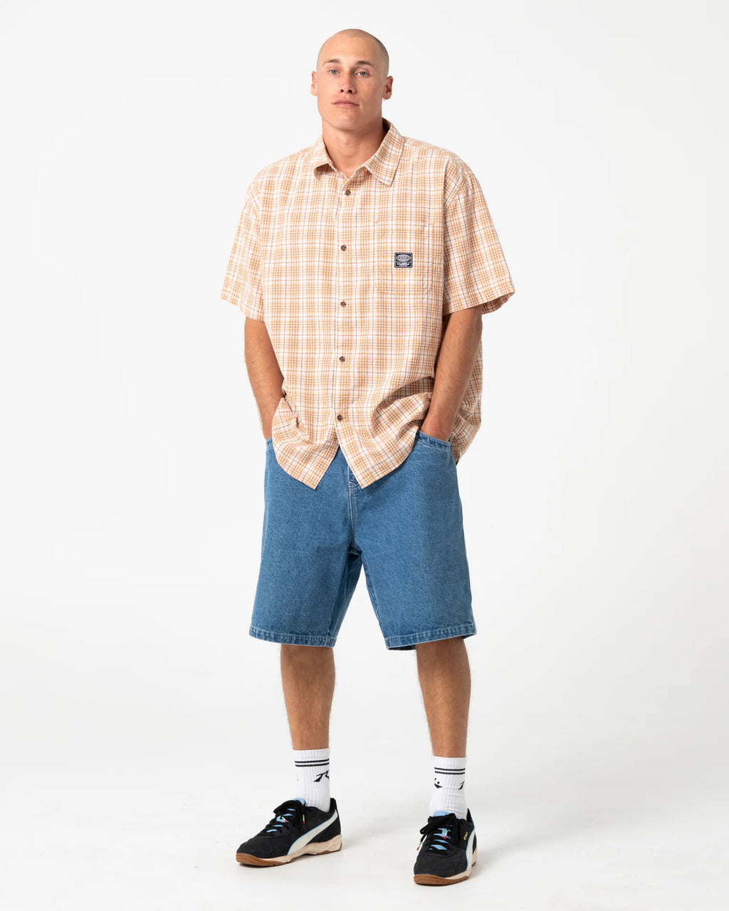 Rusty Flip Daddy 22" Tapeless Baggy Jort