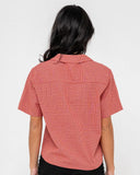 Rusty Summer Court Boxy Shirt