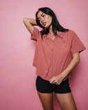 Rusty Summer Court Boxy Shirt