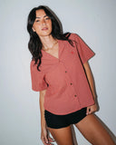 Rusty Summer Court Boxy Shirt