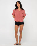 Rusty Summer Court Boxy Shirt