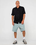 Rusty Razor Blade Rayon Shirt