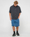 Rusty Acemo Check Short Sleeve Shirt