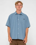 Rusty Acemo Check Short Sleeve Shirt