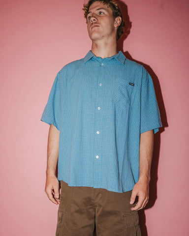 Rusty Acemo Check Short Sleeve Shirt