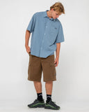 Rusty Acemo Check Short Sleeve Shirt