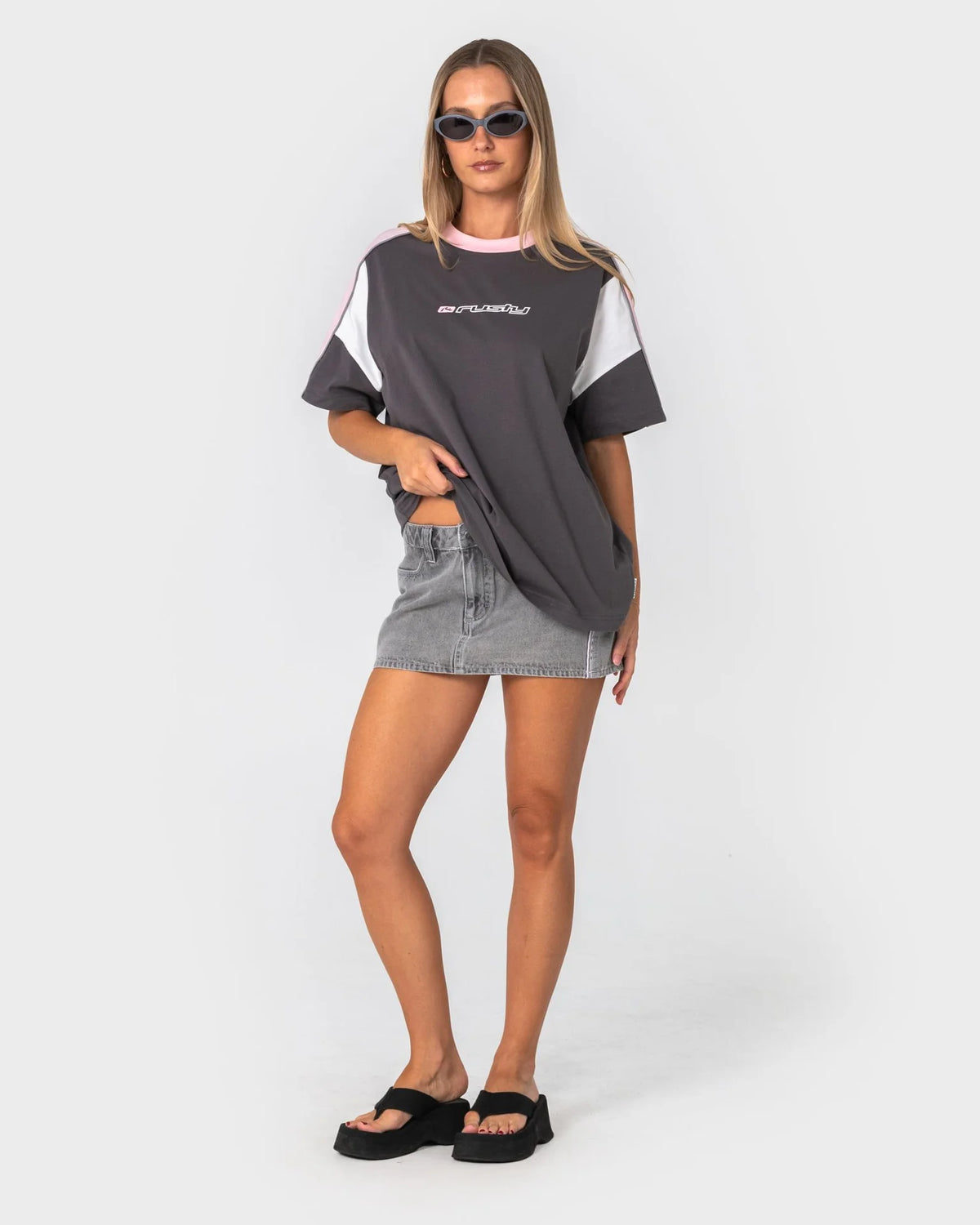 Rusty New Break 220 Oversized Tee