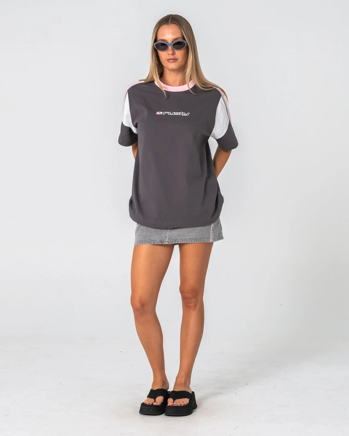 Rusty New Break 220 Oversized Tee