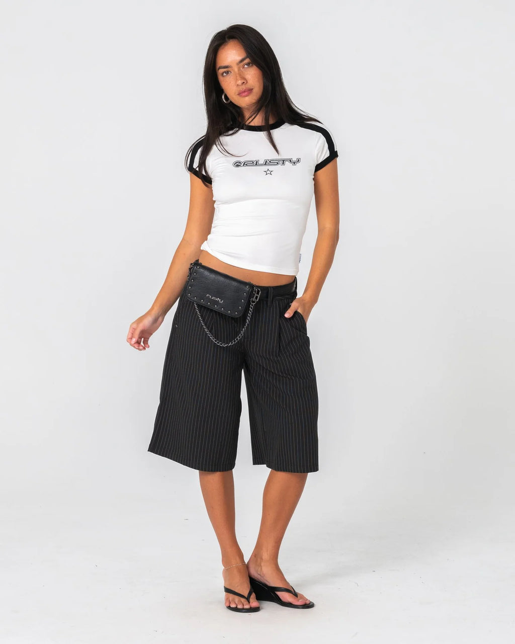 Rusty Big Bad Finance Mommy Low Rise Short