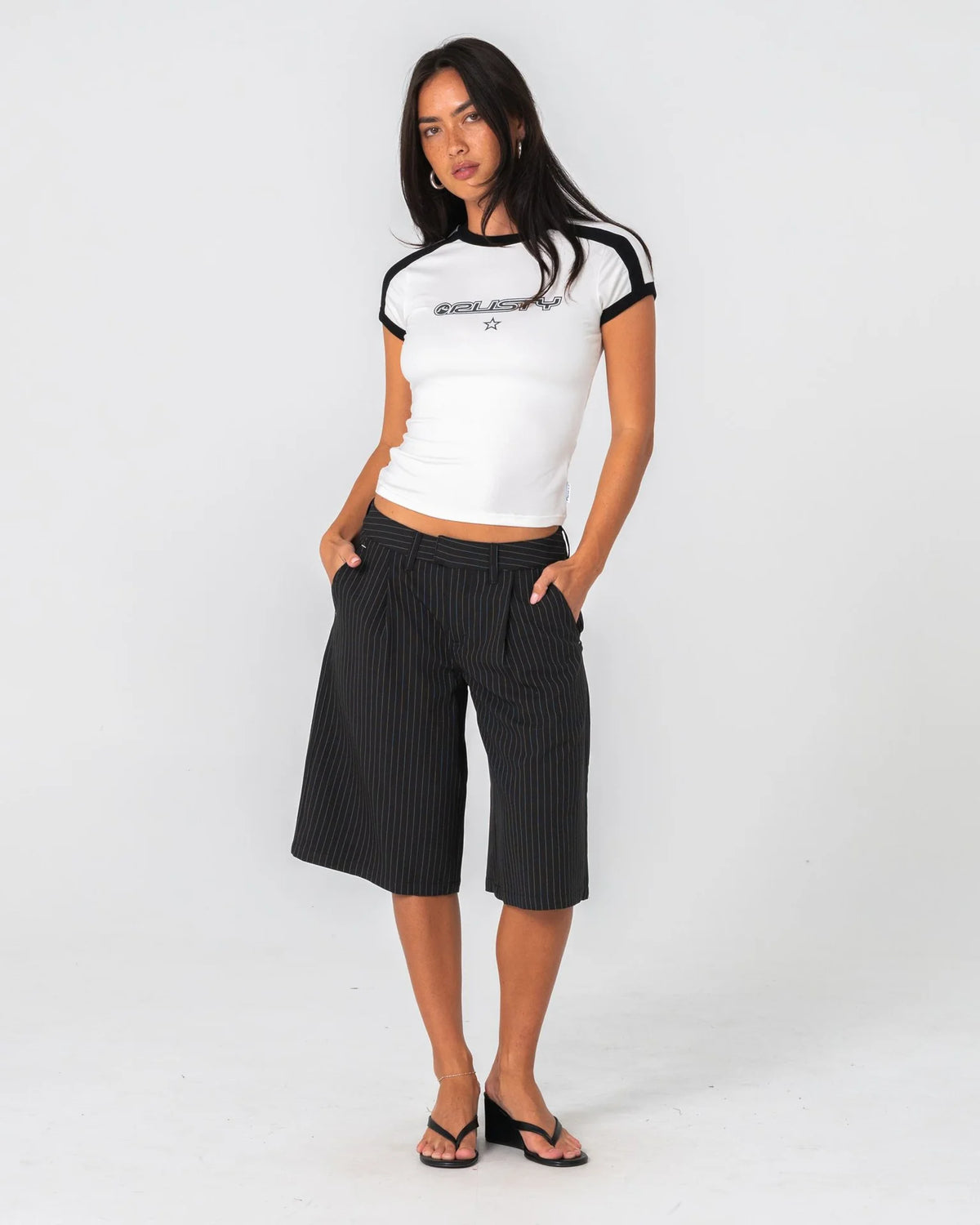 Rusty Big Bad Finance Mommy Low Rise Short