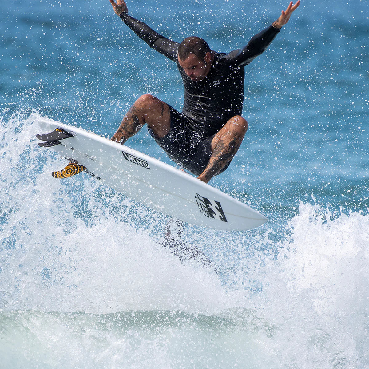 FCS II Otis Carey Twin+1 PG Black L-XL  Fins