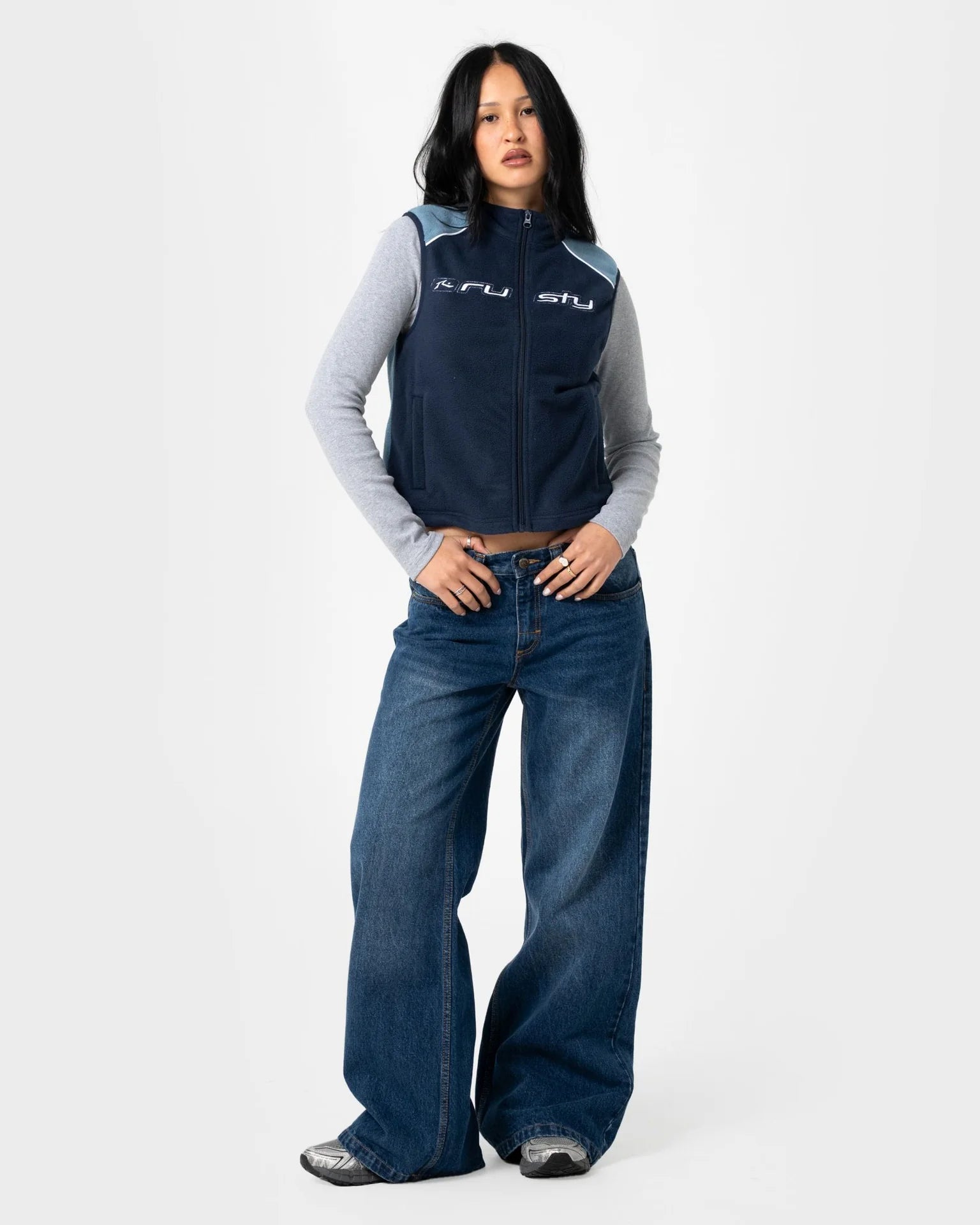 Rusty Mr Cool Polar Fleece Vest