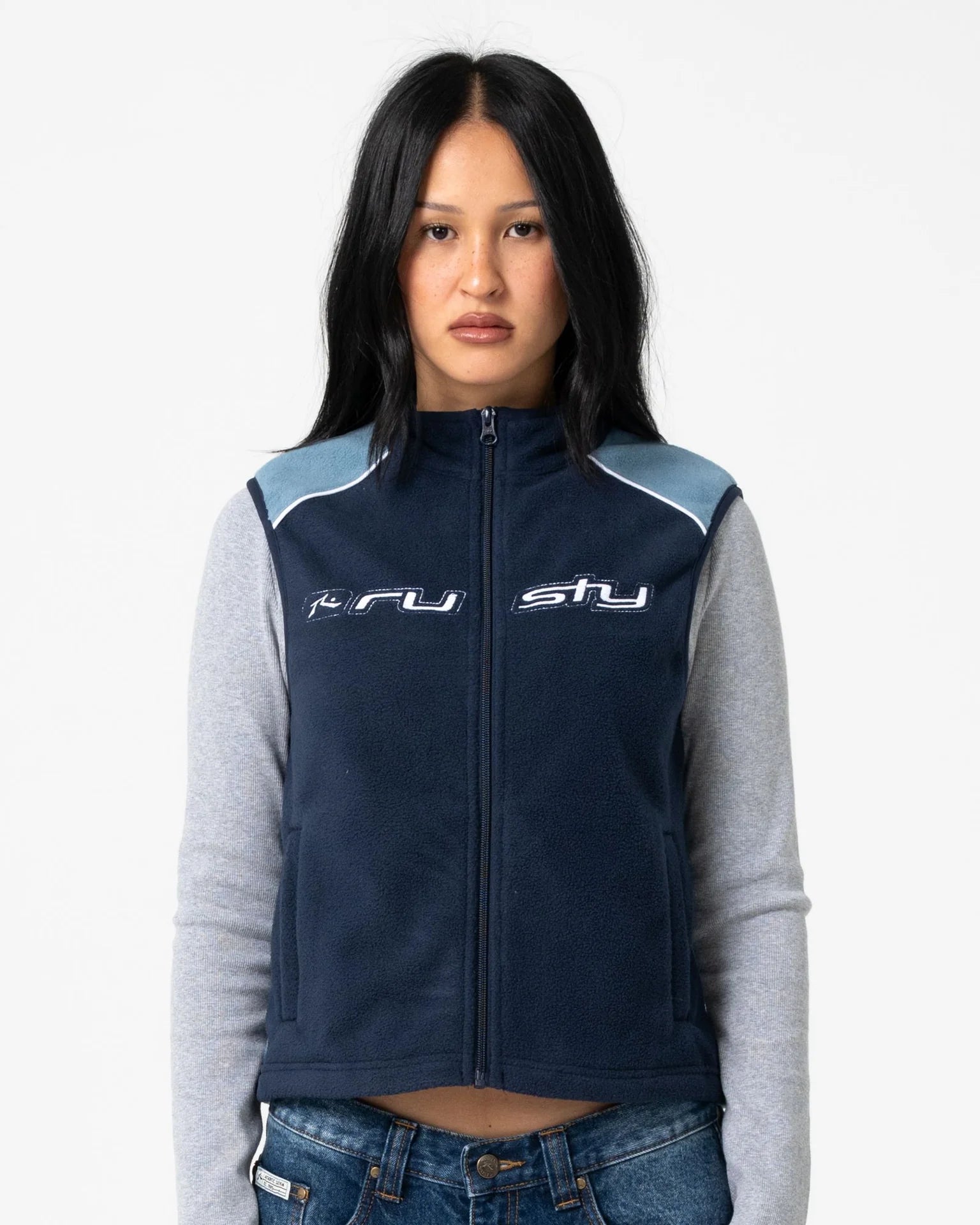 Rusty Mr Cool Polar Fleece Vest