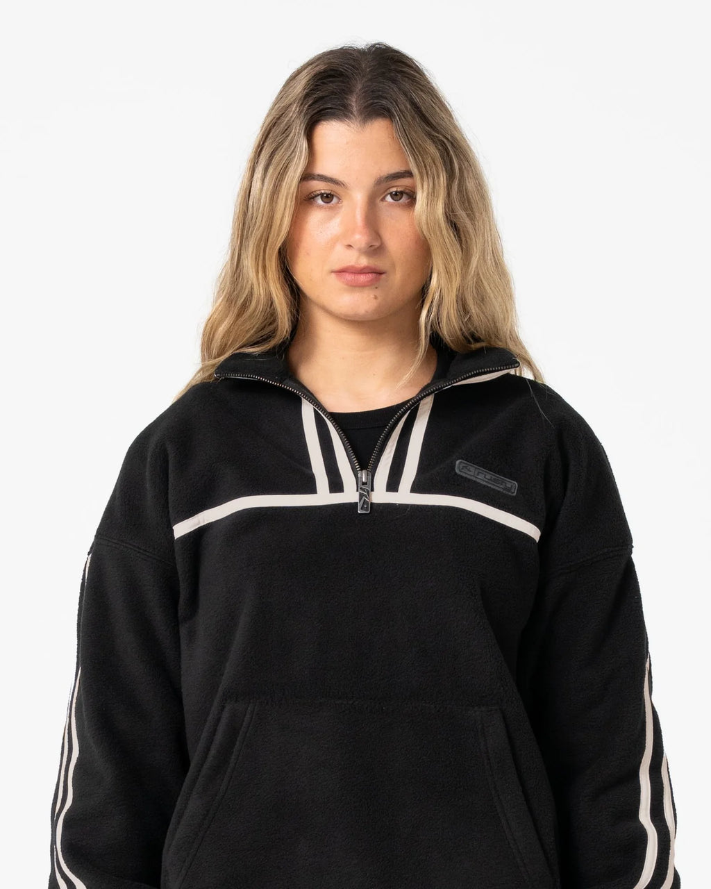 Rusty Bind Me Up Contrast Polar Fleece