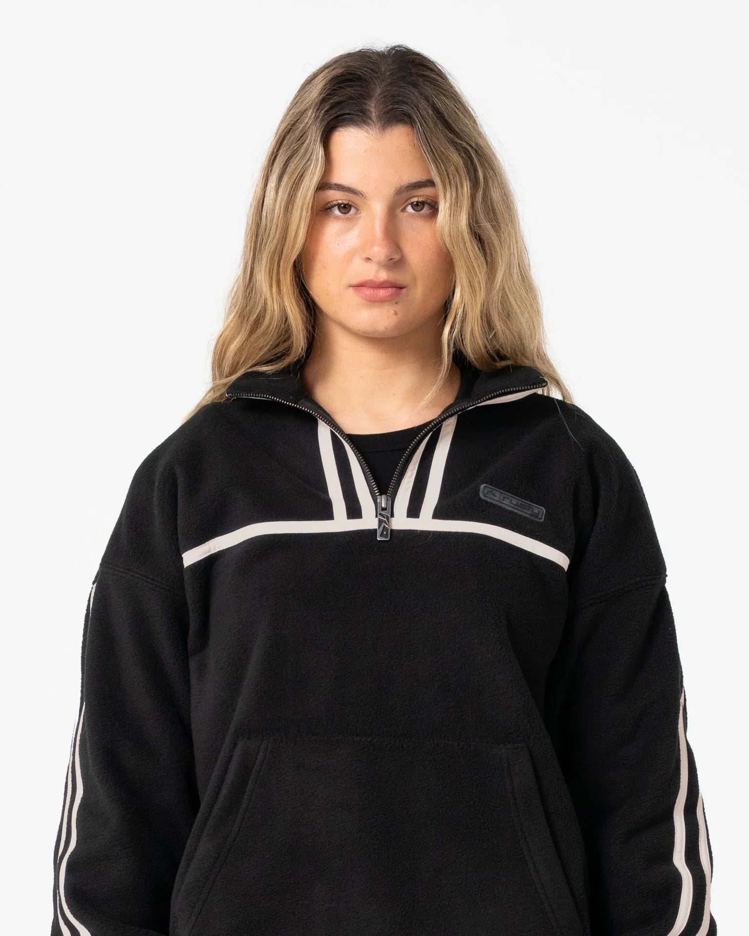 Rusty Bind Me Up Contrast Polar Fleece