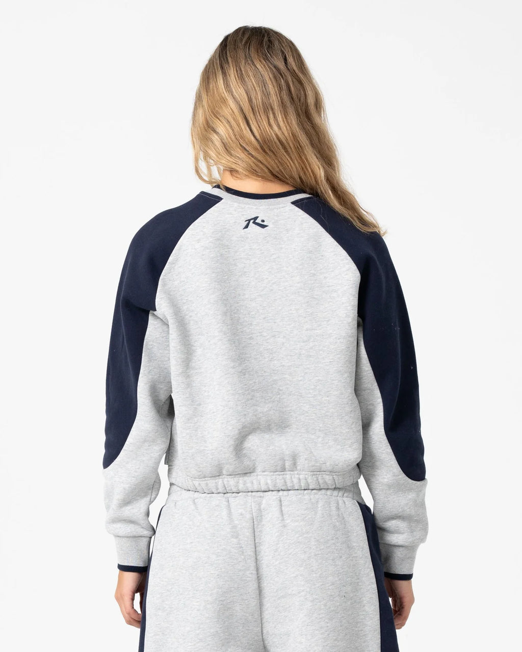Rusty Harvest Cropped Crew Fleece