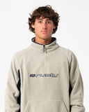 Rusty Blizzard Quarter Zip Polar Fleece