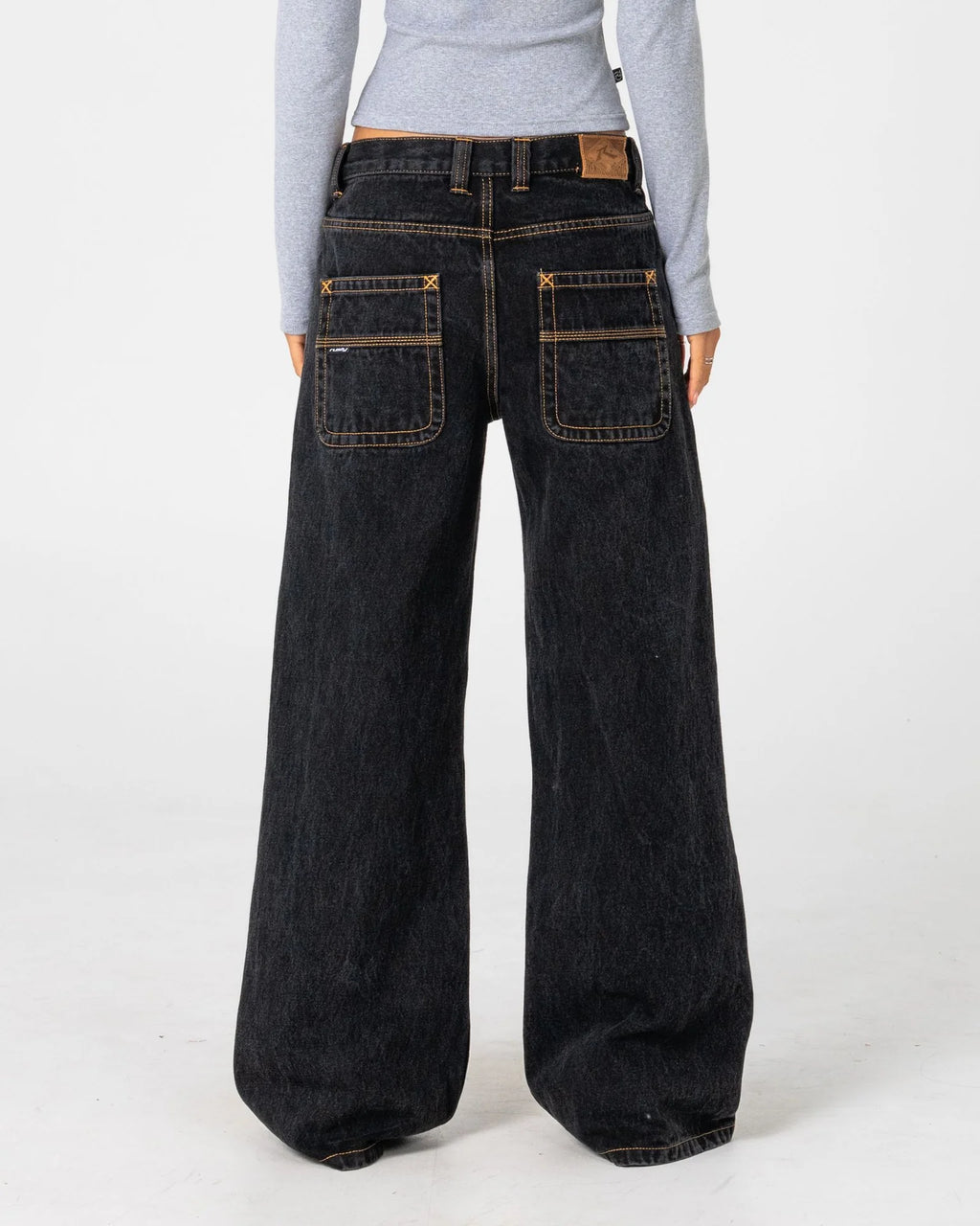 Rusty Wendy Wide Low Rise Jean