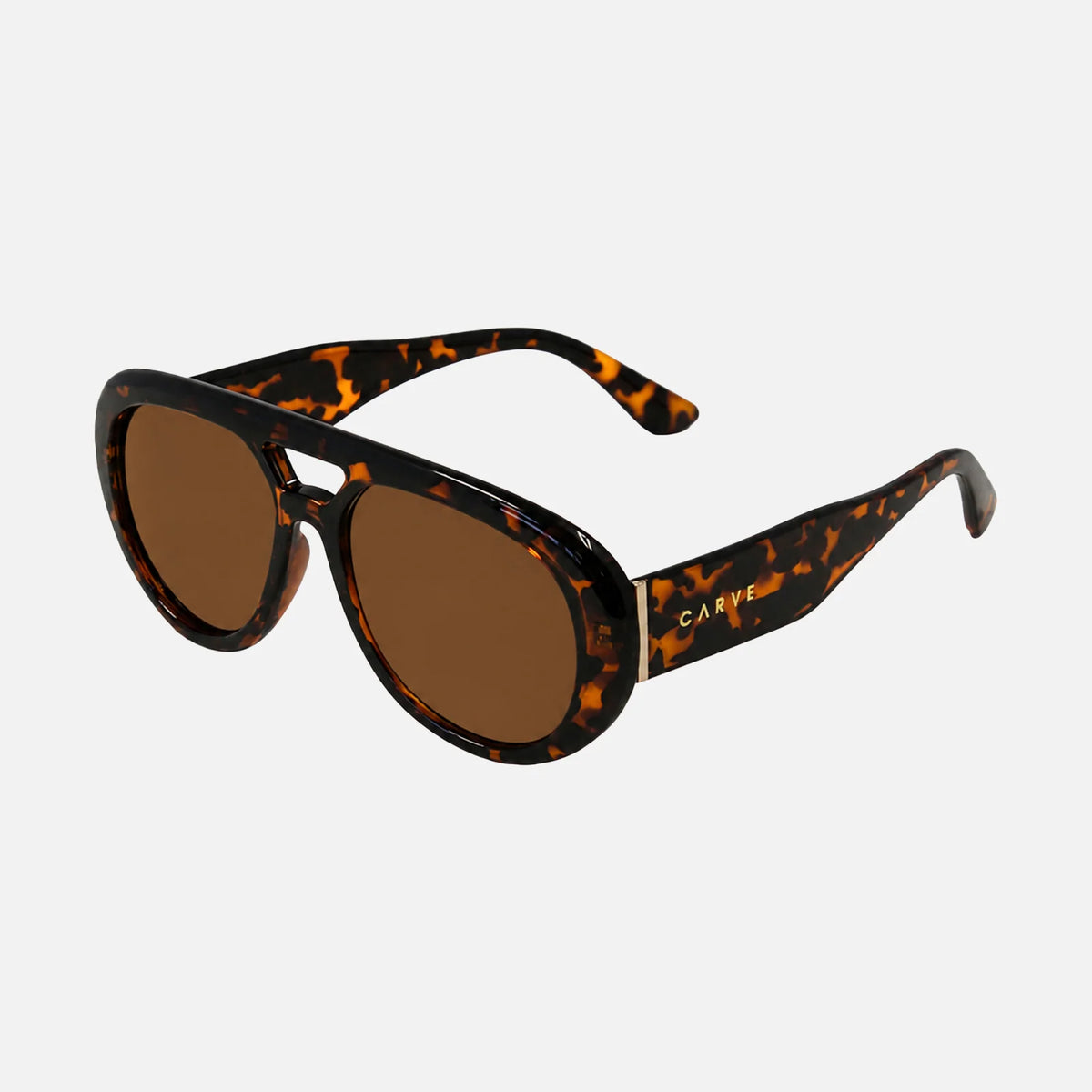 Carve Paloma Gloss Tort Frame With Brown Lens