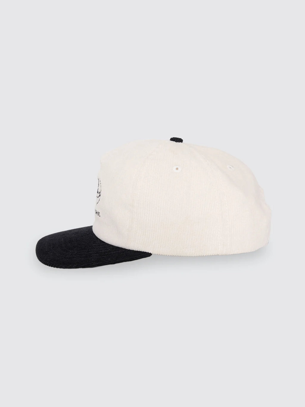 Worship Cherub Cord Hat - Cream/Black