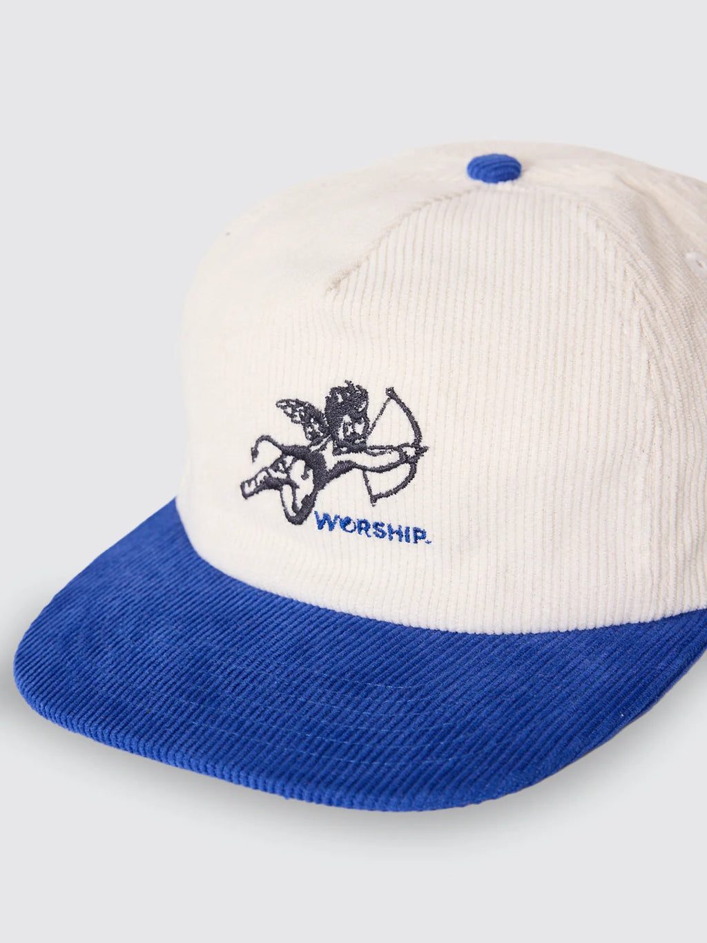 Worship Cherub Cord Hat - Levitation Blue